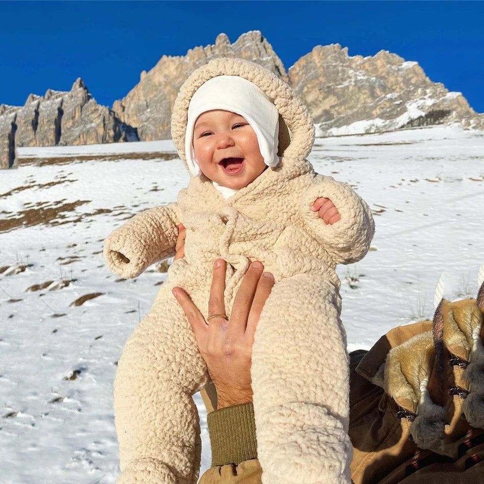 Fleece Baby Hooded Jumper