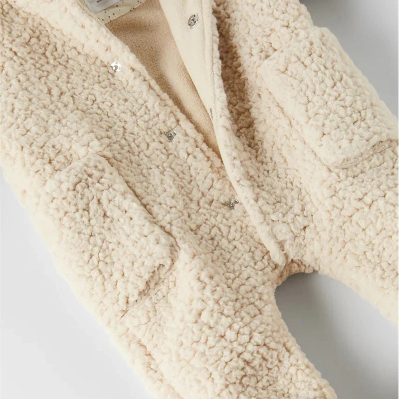 Fleece Baby Hooded Jumper