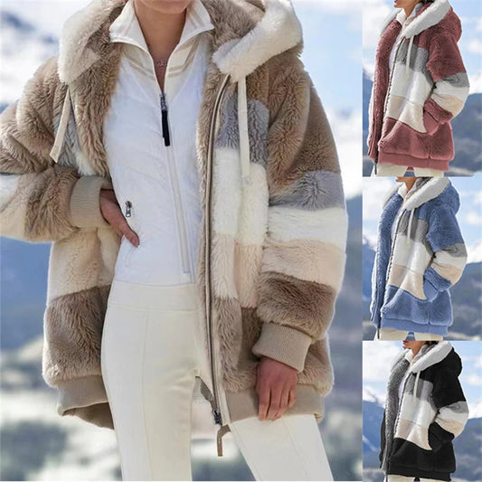 Women Warm Plush Jackets